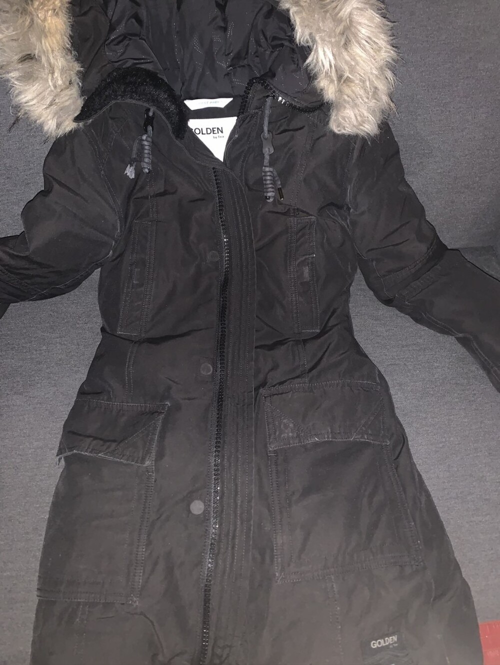 Golden By TNA Bancroft Parka Black Fur Hood